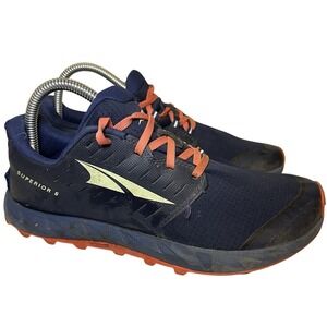 Altra Superior‎ 5 Women's Size 7.5 Running Shoes Navy Blue Trail Hiking MaxTrac
